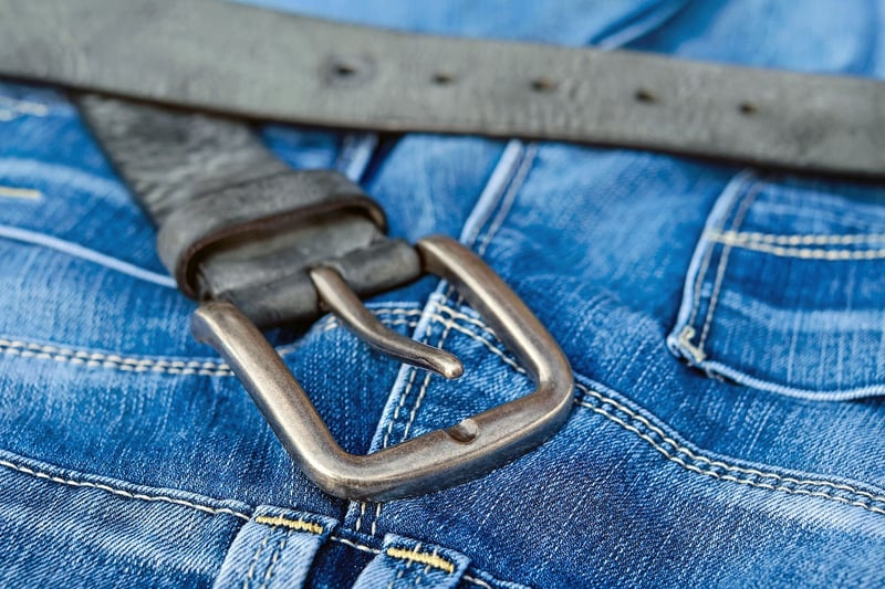 Upcycled Denim Skirt